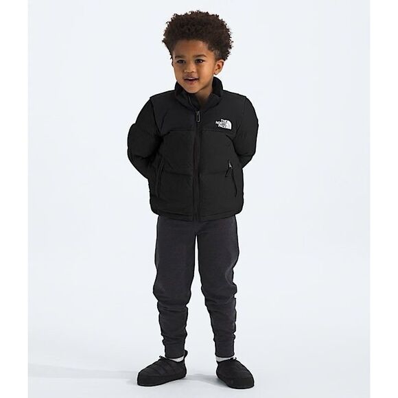 The North Face Kids’ 1996 Retro Nuptse Jacket Black Size 7 NWT - Picture 3 of 8